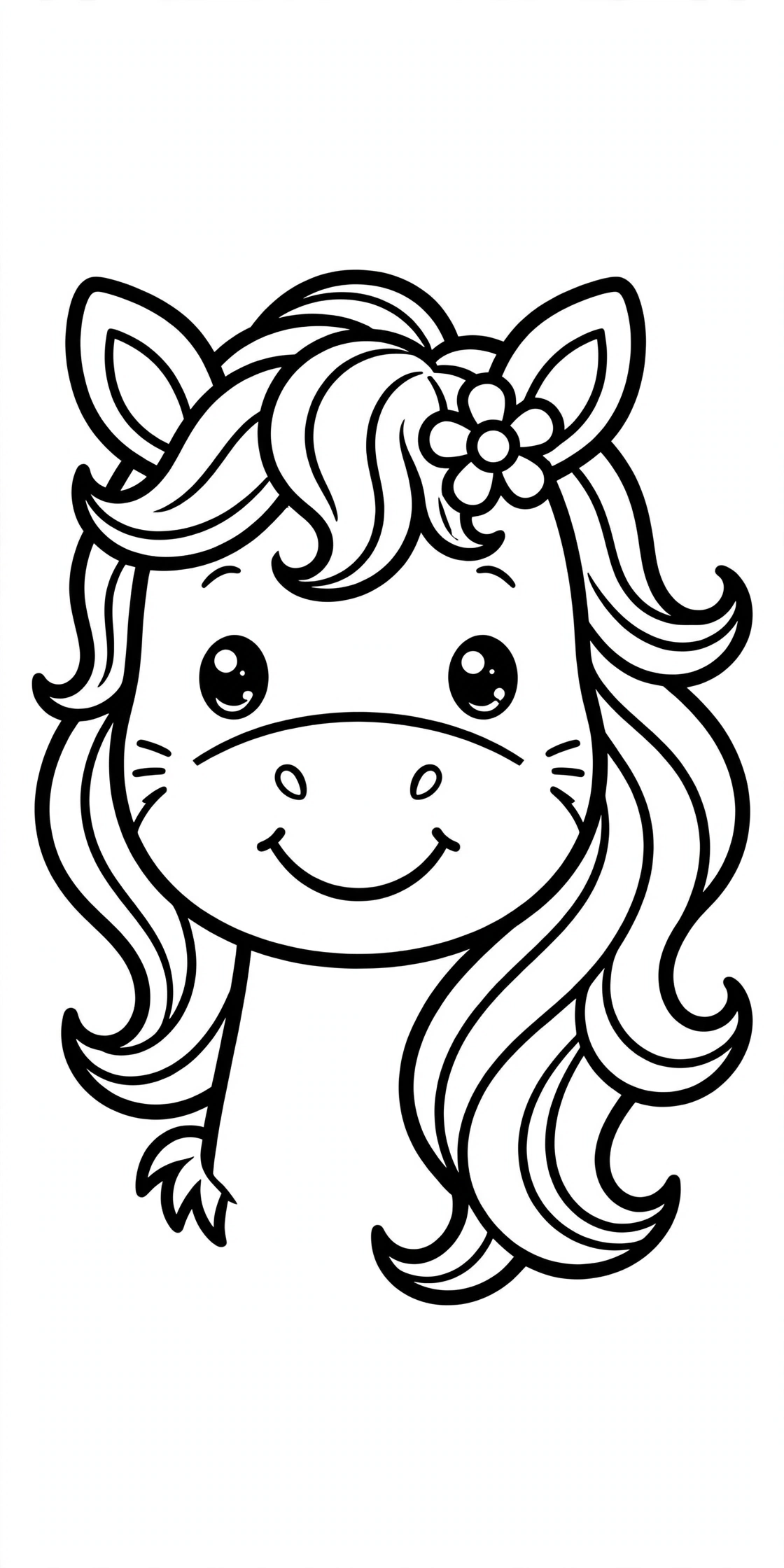 Desenho de Cavalo para colorir