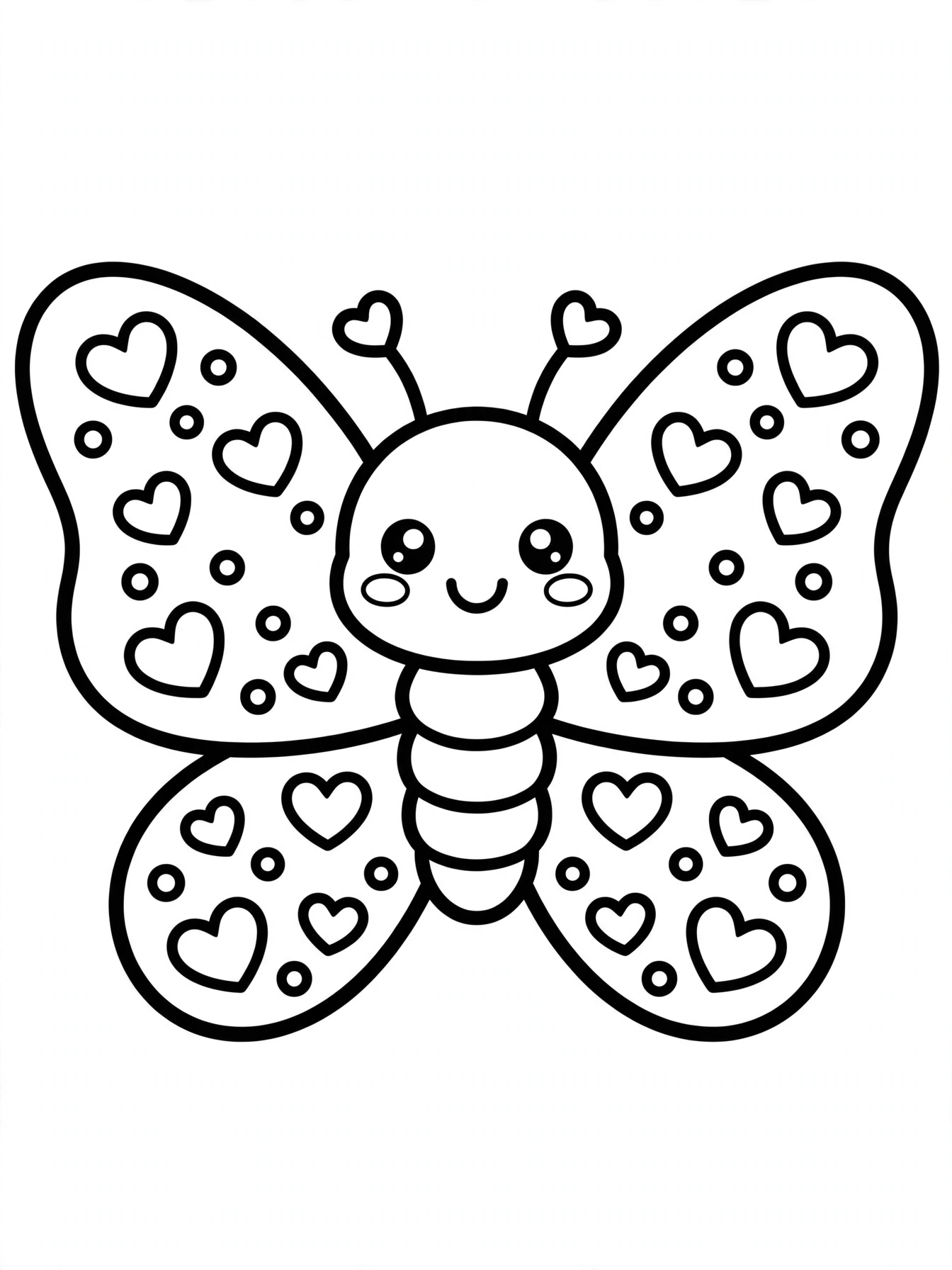 Desenho de borboleta para colorir